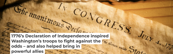 The Declaration of Independence did more than assert the Colonies’ independence from Britain. iStock/Getty Images Plus